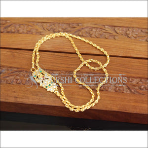 Designer Gold Plated Moppu Chain M2760 - Moppu chain