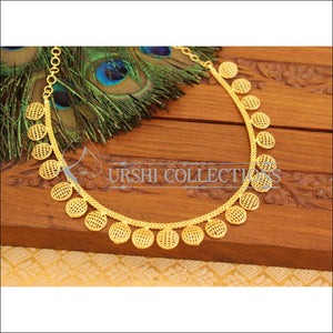 Designer gold plated necklace M1039 - Necklace Set