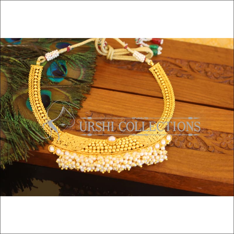 Designer Gold Plated Necklace M2321 - Set