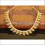 Designer gold plated necklace M827