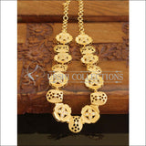 Designer gold plated necklace M830 - Necklace Set