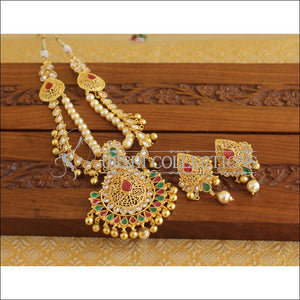 Designer Gold Plated Necklace Set M2021 - Necklace Set