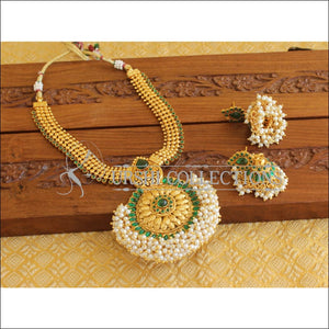 Designer Gold Plated Necklace Set M2067 - Necklace Set