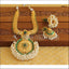 Designer Gold Plated Necklace Set M2067