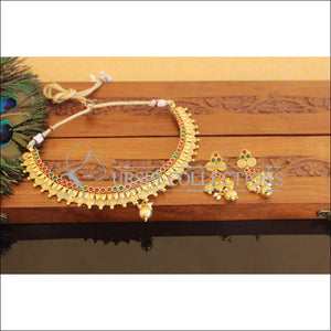 Designer Gold Plated Necklace Set M2327