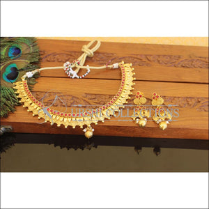 Designer Gold Plated Necklace Set M2329