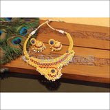 Designer Gold Plated Necklace Set M2331