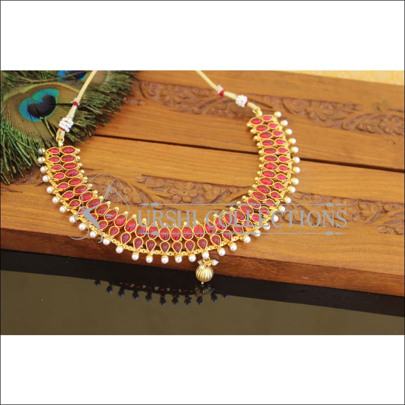 Designer Gold Plated Necklace Set M2334