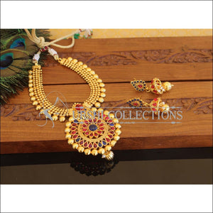 Designer Gold Plated Necklace Set M2339