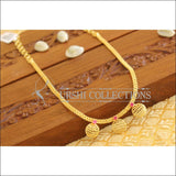 Designer Gold plated Necklace set M834 - pink - Necklace Set