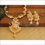 Designer Gold plated necklace set U-34 - Necklace Set