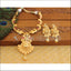 Designer Gold plated necklace set U-34