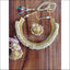 DESIGNER GOLD PLATED NECKLACE SET UTV870