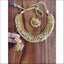 DESIGNER GOLD PLATED NECKLACE SET UTV875