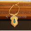 Designer Gold Plated palakka Necklace M2072
