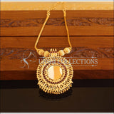 Designer Gold Plated Palakka Necklace M2089 - Set