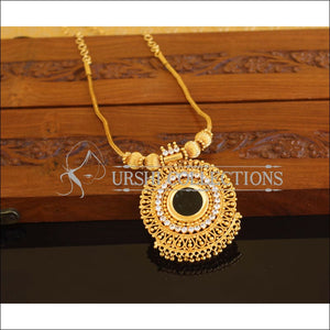 Designer Gold Plated Palakka Necklace M2090 - Set