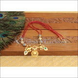 Designer Gold Plated Peacock Beads Necklace M3029 - Necklace Set