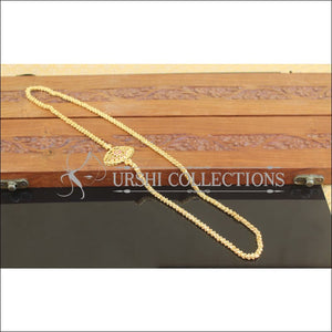 Designer Gold Plated Peacock Moppu Chain M2747 - Moppu chain