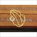 Designer Gold Plated Peacock Moppu Chain M2758 - Moppu chain