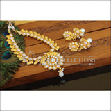 Designer Gold Plated Peacock Necklace M2323 - Set