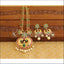 Designer Gold Plated Peacock Necklace Set M2014