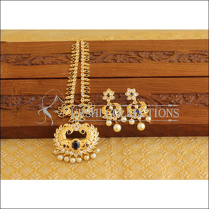 Designer Gold Plated Peacock Necklace Set M2015 - Necklace Set