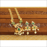 Designer Gold Plated Peacock Necklace Set M2018 - Necklace Set