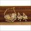 Designer Gold Plated Peacock Necklace Set M2034