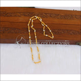 Designer Gold Plated Pearl Chain M2958 - Necklace Set