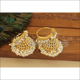 Designer Gold Plated Pearl Earrings M2868 - EARRINGS