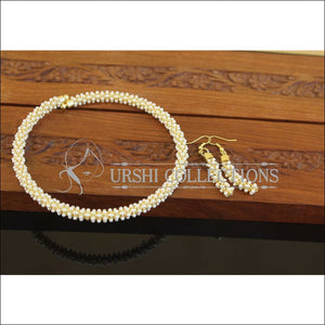 Designer Gold Plated Pearl Necklace Set M2638 - Necklace Set