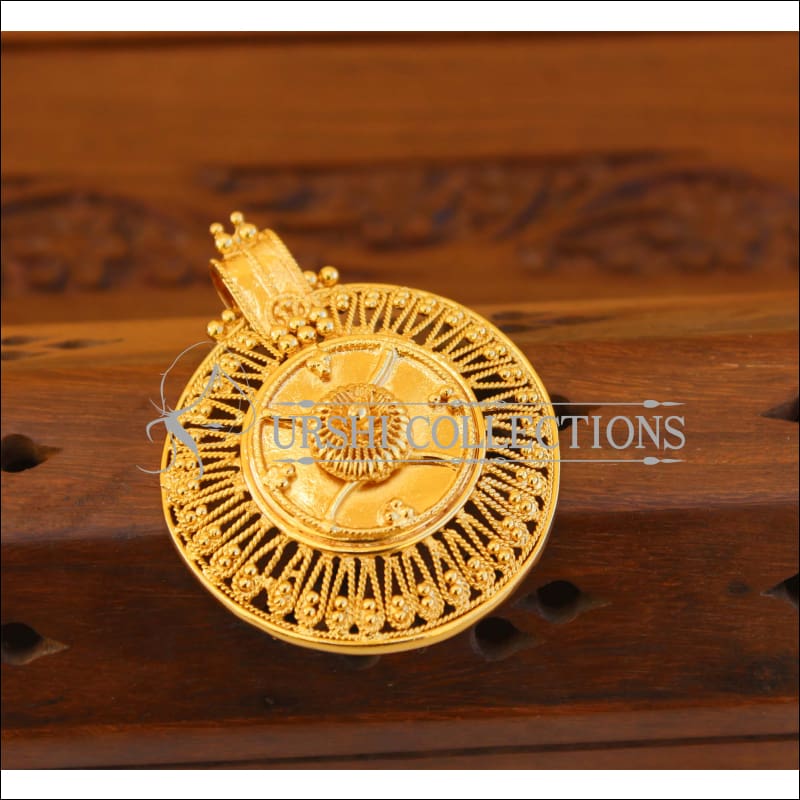 Designer gold plated pendant M991 - Pendant Set