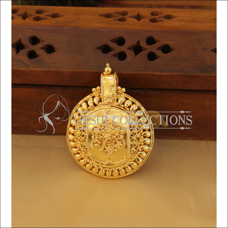 Designer gold plated pendant M993 - Pendant Set