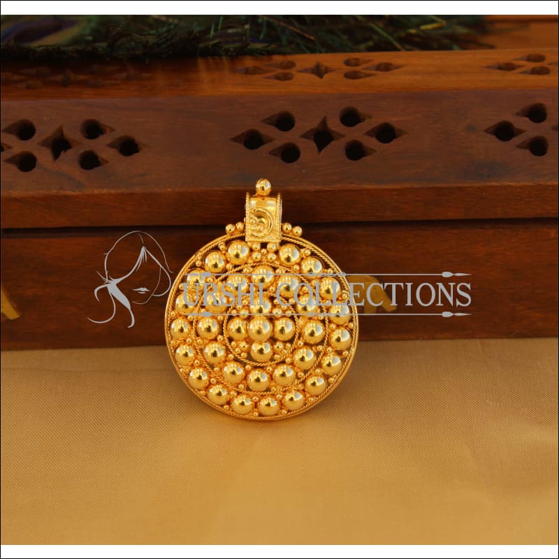 Designer gold plated pendant M994 - Pendant Set