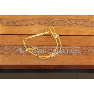 Designer Gold Plated Stone Chain M2705 - Necklace Set