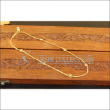 Designer Gold Plated Stone Chain M2706 - Necklace Set