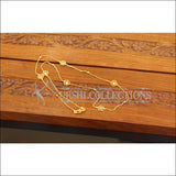 Designer Gold Plated Stone Chain M2709 - Necklace Set