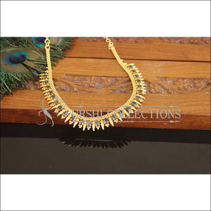 Designer Gold Plated Stone Necklace M2399 - Necklace Set