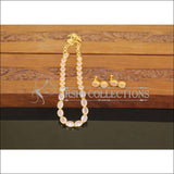Designer Gold Plated Stone Necklace Set M2479 - Necklace Set