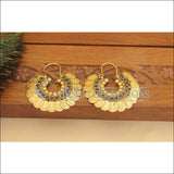 Designer Gold Plated Temple Coin Earrings M2917 - EARRINGS