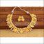 Designer Gold Plated Temple Coin Necklace Set M2041