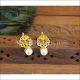 Designer Gold Plated Temple Earrings M2888 - EARRINGS