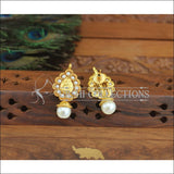 Designer Gold Plated Temple Earrings M2889 - EARRINGS