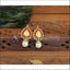 Designer Gold Plated Temple Earrings M2890