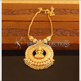 Designer Gold Plated Temple Necklace M2084 - Set