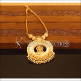 Designer Gold Plated Temple Necklace M2084 - Set