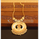 Designer Gold Plated Temple Necklace M2085 - Set