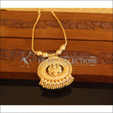 Designer Gold Plated Temple Necklace M2088 - Set