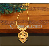 Designer Gold Plated Temple Necklace M2536 - Necklace Set